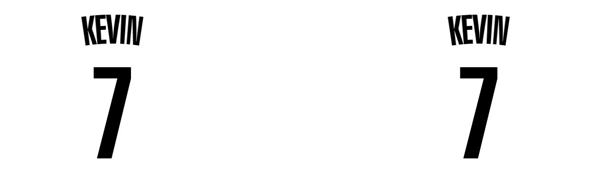 Personalized Jersey Number Pilsner Tumbler (14 oz) - Graphic View