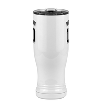 Thumbnail for Personalized Jersey Number Pilsner Tumbler (14 oz) - Germany - Front View