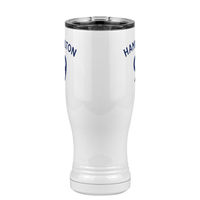 Thumbnail for Personalized Jersey Number Pilsner Tumbler (14 oz) - English Soccer - Front View