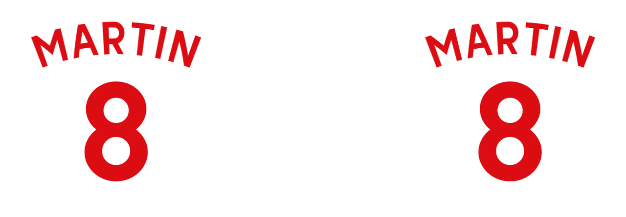 Personalized Jersey Number Coffee Mug Tumbler with Handle (15 oz) - English Soccer - Graphic View