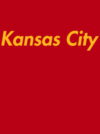 Thumbnail for Personalized Kansas City T-Shirt - Red - Decorate View