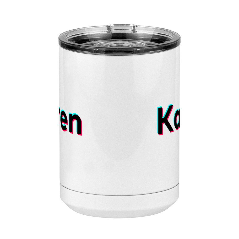 Karen Coffee Mug Tumbler with Handle (15 oz) - TikTok Trends - Front View