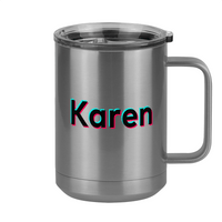 Thumbnail for Karen Coffee Mug Tumbler with Handle (15 oz) - TikTok Trends - Right View