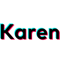 Thumbnail for Karen T-Shirt - White - TikTok Trends - Decorate View