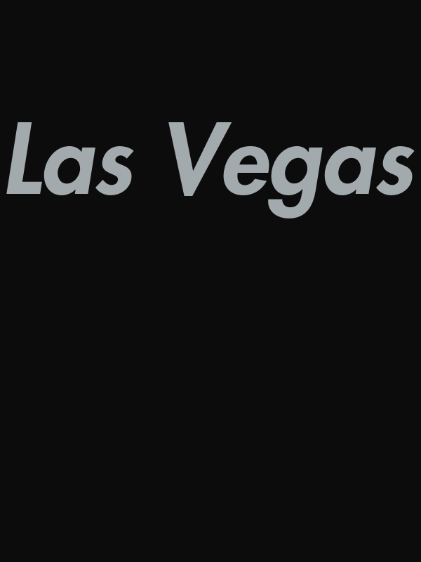 Personalized Las Vegas T-Shirt - Black - Decorate View