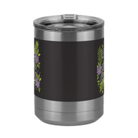 Thumbnail for Life is Damn Good Coffee Mug Tumbler with Handle (15 oz) - Flowers - Front View