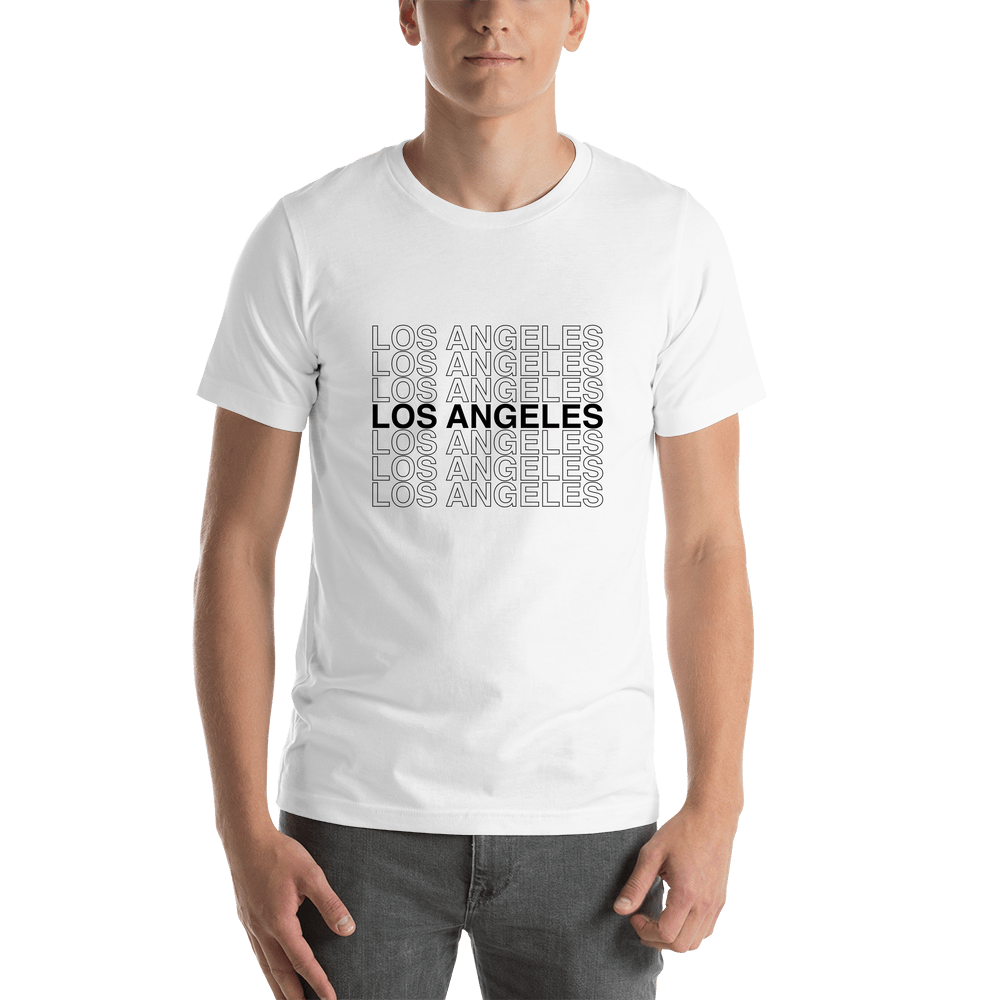 Los Angeles T-Shirt - White - Shirt View