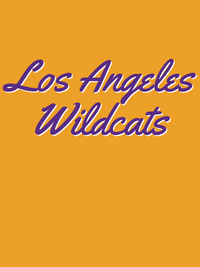 Thumbnail for Personalized Los Angeles T-Shirt - Gold - Decorate View