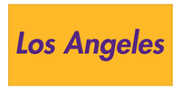 Thumbnail for Personalized Los Angeles Beach Towel - Front View