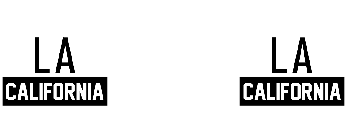 Personalized Los Angeles California Water Bottle (30 oz) - Graphic View