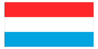 Thumbnail for Luxembourg Flag Beach Towel - Front View
