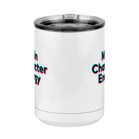 Thumbnail for Main Character Energy Coffee Mug Tumbler with Handle (15 oz) - TikTok Trends - Front View