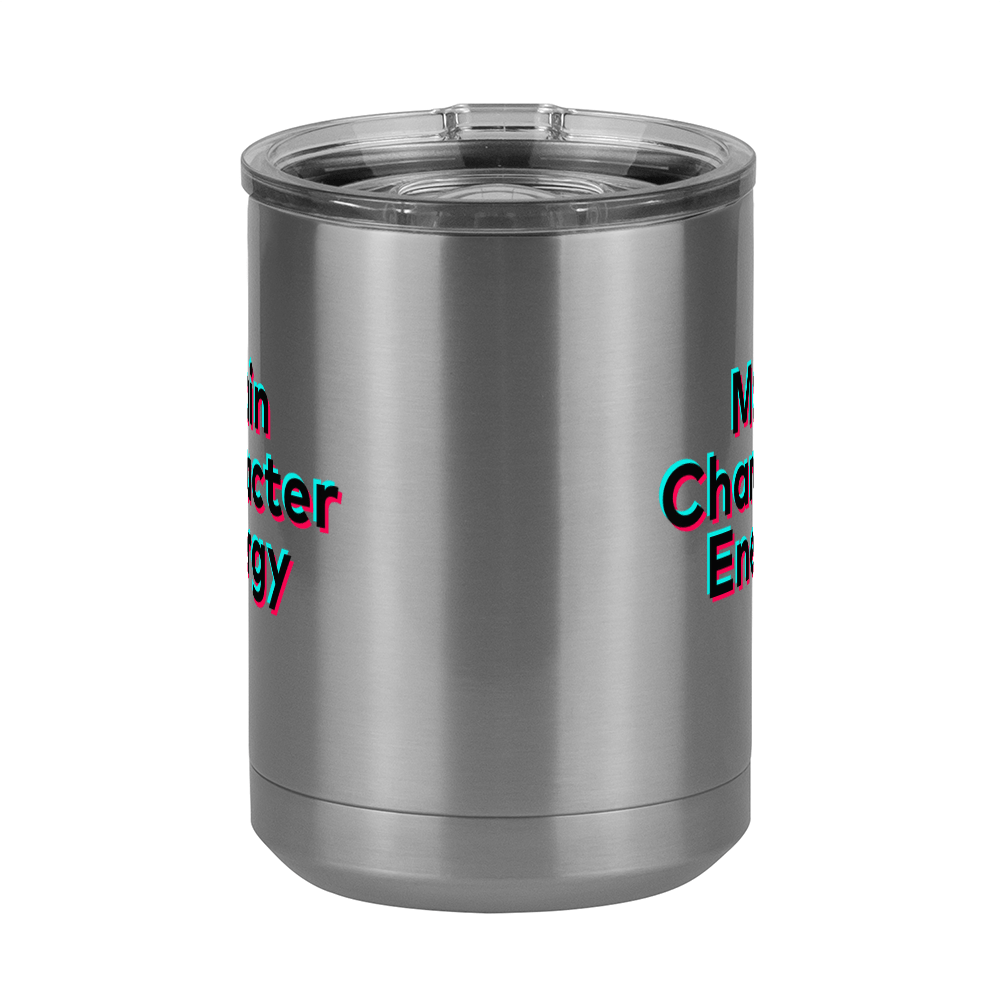 Main Character Energy Coffee Mug Tumbler with Handle (15 oz) - TikTok Trends - Front View
