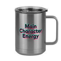Thumbnail for Main Character Energy Coffee Mug Tumbler with Handle (15 oz) - TikTok Trends - Right View
