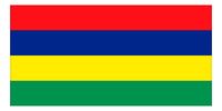 Thumbnail for Mauritius Flag Beach Towel - Front View