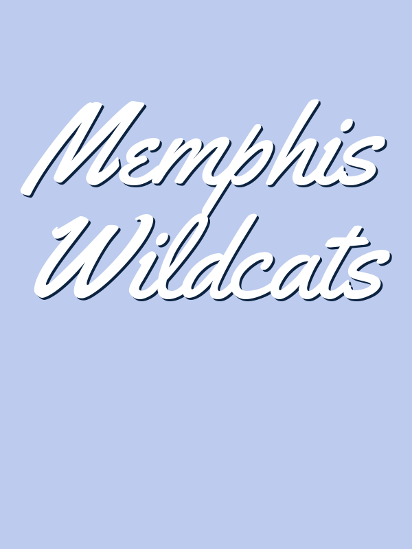 Personalized Memphis T-Shirt - Blue - Decorate View