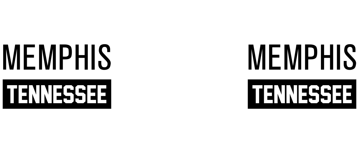 Personalized Memphis Tennessee Water Bottle (30 oz) - Graphic View