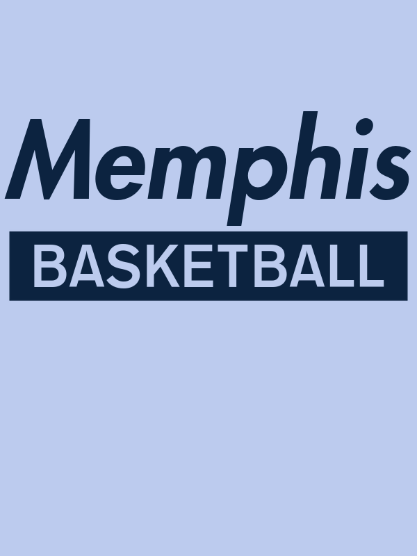Memphis Basketball T-Shirt - Blue - Decorate View