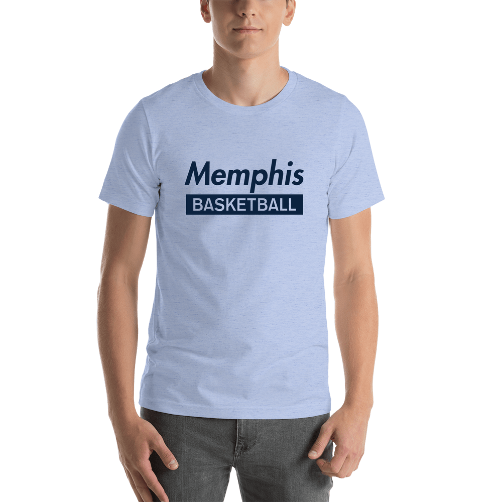 Memphis Basketball T-Shirt - Blue - Shirt View