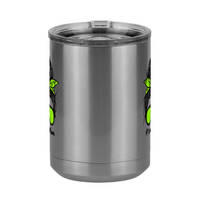 Thumbnail for Personalized Messy Bun Coffee Mug Tumbler with Handle (15 oz) - Tennis Mom - Front View