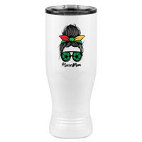 Thumbnail for Personalized Messy Bun Pilsner Tumbler (20 oz) - Soccer Mom - Right View