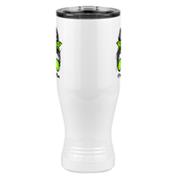 Thumbnail for Personalized Messy Bun Pilsner Tumbler (20 oz) - Tennis Mom - Front View