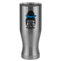 Thumbnail for Personalized Messy Bun Pilsner Tumbler (20 oz) - Hockey Mom - Right View