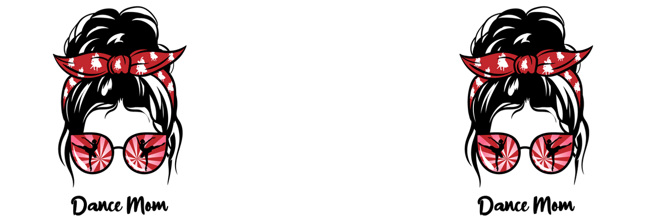 Personalized Messy Bun Travel Coffee Mug Tumbler with Handle (20 oz) - Dance Mom - Graphic View