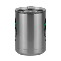 Thumbnail for Personalized Messy Bun Coffee Mug Tumbler with Handle (15 oz) - Soccer Mom - Front View