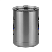 Thumbnail for Personalized Messy Bun Coffee Mug Tumbler with Handle (15 oz) - Volleyball Mom - Front View