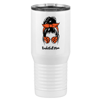 Thumbnail for Personalized Messy Bun Tall Travel Tumbler (20 oz) - Customize It - Right View
