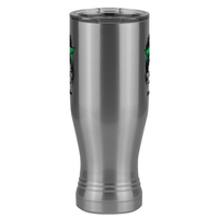 Thumbnail for Personalized Messy Bun Pilsner Tumbler (20 oz) - Soccer Mom - Front View