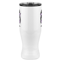 Thumbnail for Personalized Messy Bun Pilsner Tumbler (20 oz) - Chorus Mom - Front View