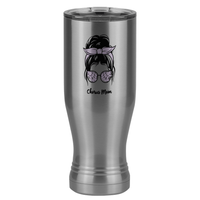 Thumbnail for Personalized Messy Bun Pilsner Tumbler (20 oz) - Chorus Mom - Left View