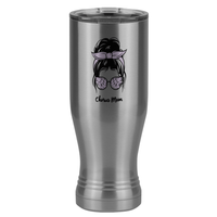 Thumbnail for Personalized Messy Bun Pilsner Tumbler (20 oz) - Chorus Mom - Right View