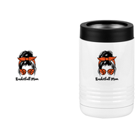 Thumbnail for Personalized Messy Bun Beverage Holder - Basketball Mom - Design View