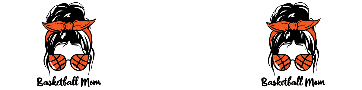 Personalized Messy Bun Beverage Holder - Basketball Mom - Graphic View