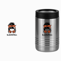 Thumbnail for Personalized Messy Bun Beverage Holder - Basketball Mom - Design View