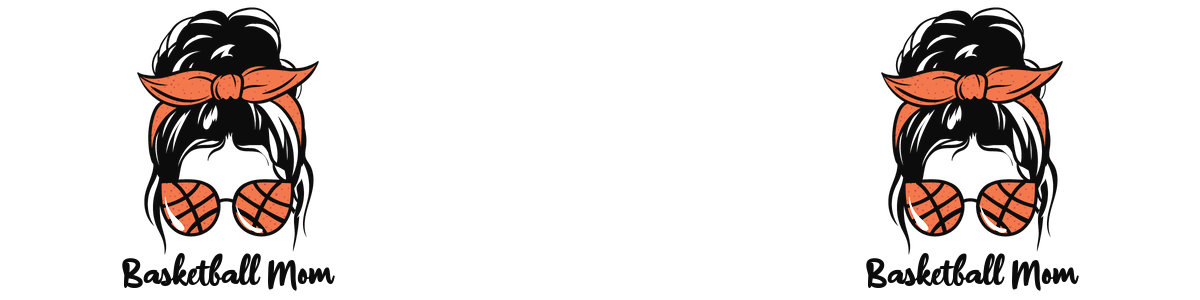 Personalized Messy Bun Beverage Holder - Basketball Mom - Graphic View