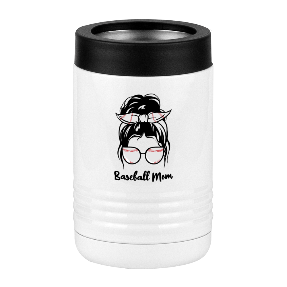 Personalized Messy Bun Beverage Holder - Baseball Mom - Right View