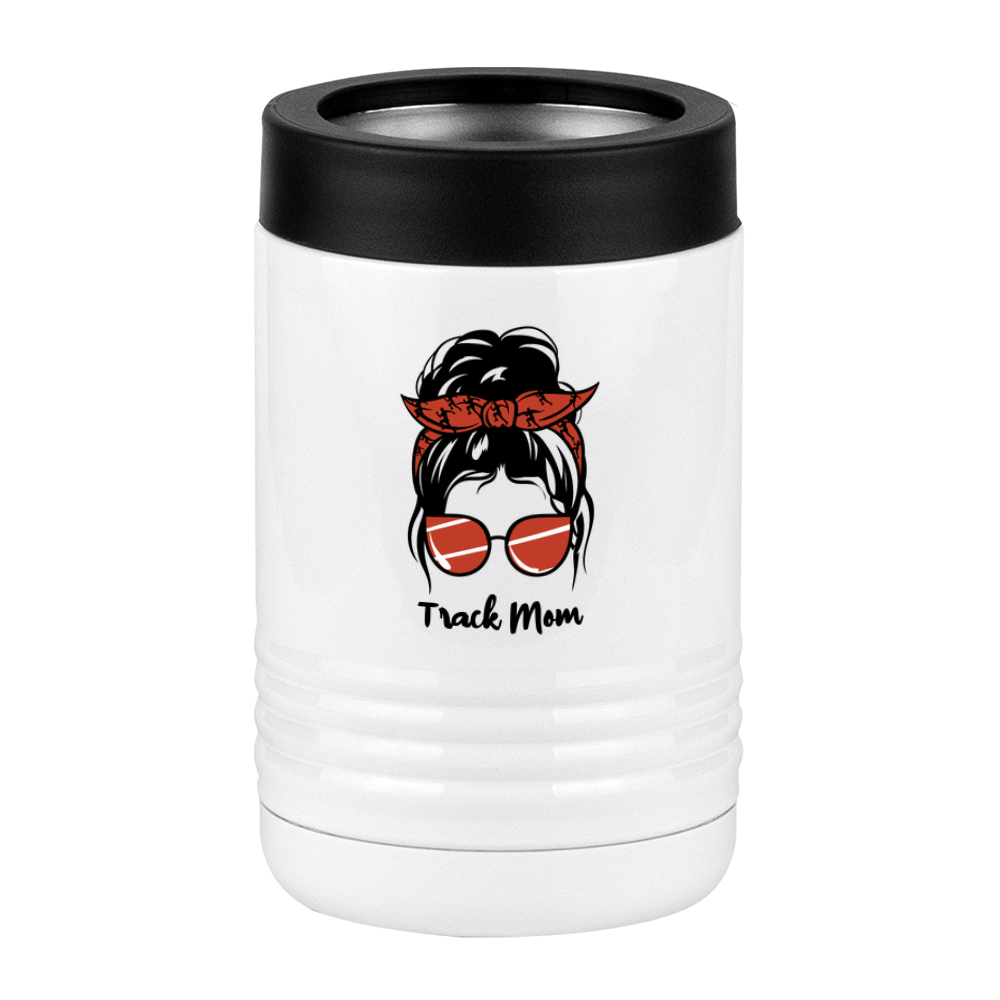 Personalized Messy Bun Beverage Holder - Track Mom - Right View