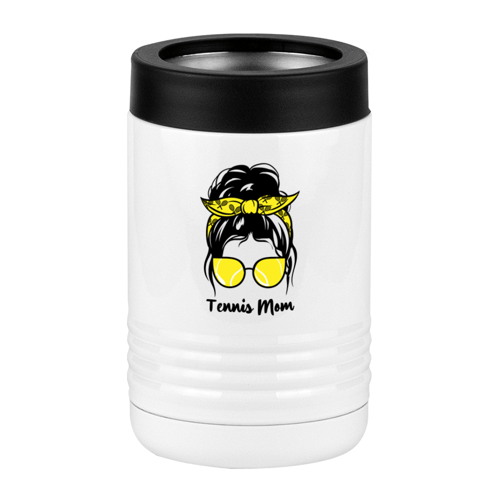 Personalized Messy Bun Beverage Holder - Tennis Mom - Left View