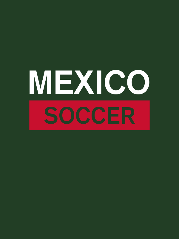 Mexico Soccer T-Shirt - Green - Decorate View