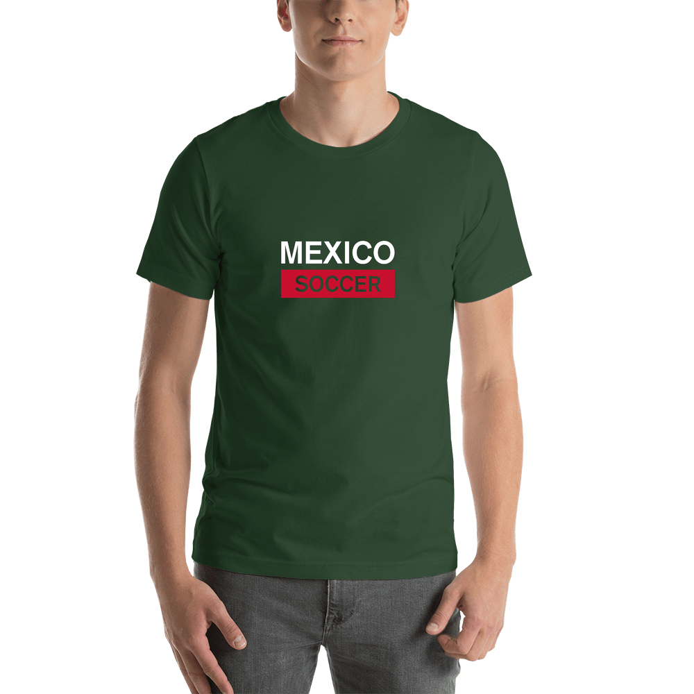 Mexico Soccer T-Shirt - Green - Shirt View