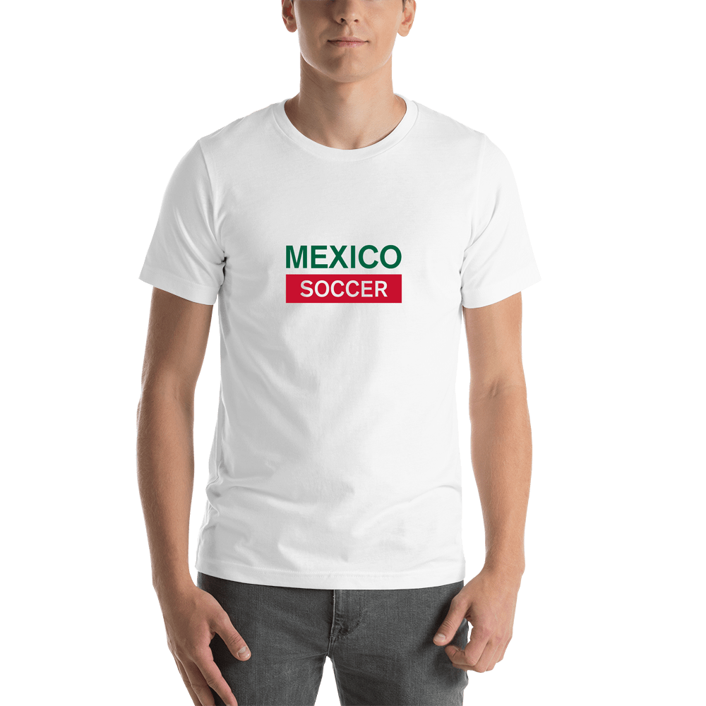 Mexico Soccer T-Shirt - White - Shirt View