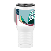 Thumbnail for Mexico Travel Coffee Mug Tumbler with Handle (20 oz) - Bird - Front Left View