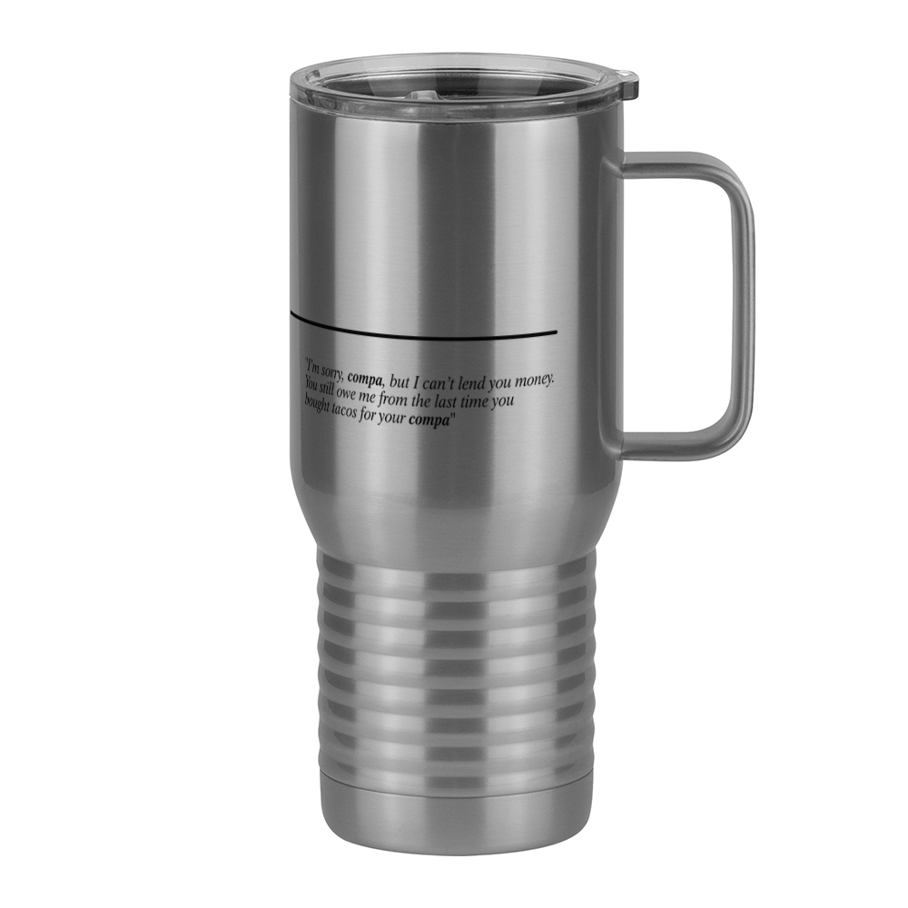 Mexico Travel Coffee Mug Tumbler with Handle (20 oz) - Compa - Right View