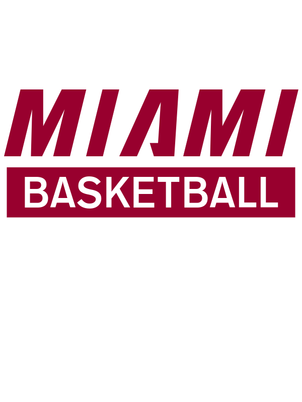 Miami Basketball T-Shirt - White - Decorate View