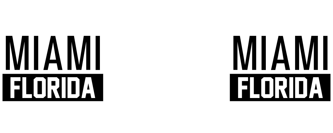 Personalized Miami Florida Water Bottle (30 oz) - Graphic View