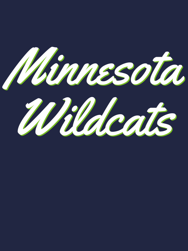 Personalized Minnesota T-Shirt - Blue - Decorate View